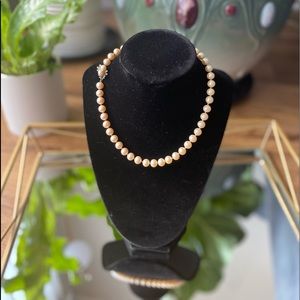 VINTAGE COSTUME PEARL CHOKER
